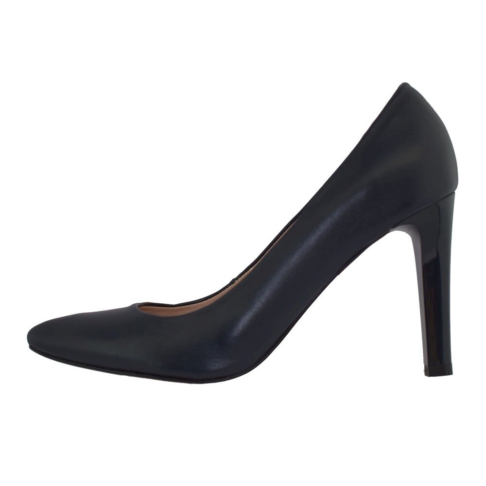 Pantofi dama, din piele naturala, marca Botta, 428-42-05, bleumarin, Albastru marin