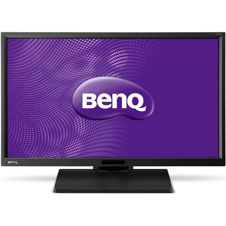 BenQ BL2420PT IPS LED Monitor, 23.8", Wide, QHD, DVI, HDMI, D-sub, Hangszórók, Fekete
