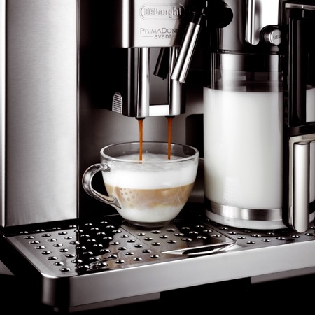 Espressor Automat De'Longhi Prima Donna Avant ESAM 6700, 1350 W, 15 bar, 1.8 L, Argintiu