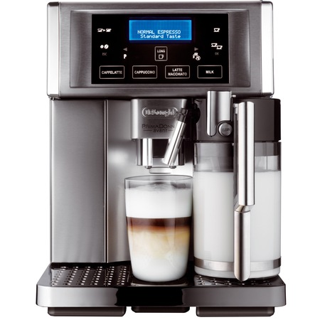 Espressor Automat De'Longhi Prima Donna Avant ESAM 6700, 1350 W, 15 bar, 1.8 L, Argintiu
