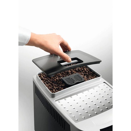 Espressor Automat De'Longhi, ECAM 22.110 SB, 145 0W, 15 bar, 1.8 L, Negru Argintiu