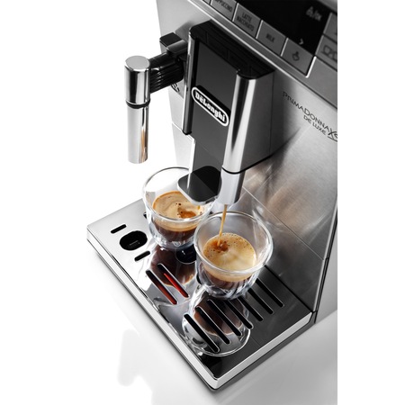 Espressor Automat De'Longhi Prima Donna XS De Luxe ETAM 36.365 M, 1450 W, 15 bar, 1.3 L, Argintiu