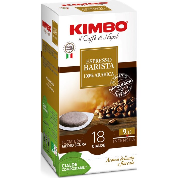 Cafea Kimbo 100% Arabica, 18 paduri