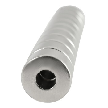 Magnet neodim inel 10mm x 4mm x 5mm - set de 10 bucati Magnet neodim inel 10mm x 4mm x 5mm - set de 10 bucati
