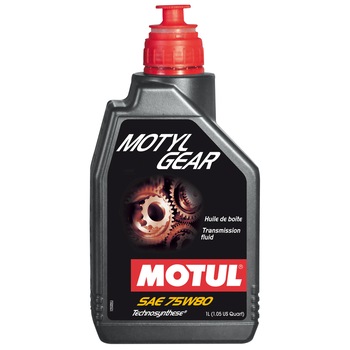 Ulei pentru cutie viteze Motul Motylgear 75W80, 1L Ulei pentru cutie viteze Motul Motylgear 75W80, 1L