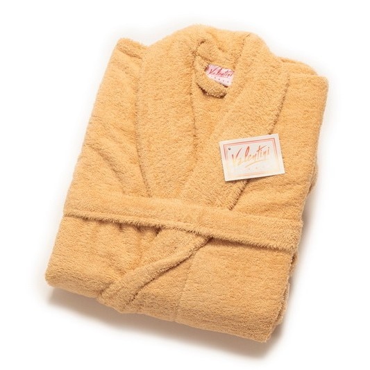 Halat baie Valentini, Bumbac, Cappuccino, XXL