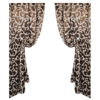 set 2 draperii 130x150 cm blackout maro-caramiziu 2drap018 - 150 imagen 27_0_
0