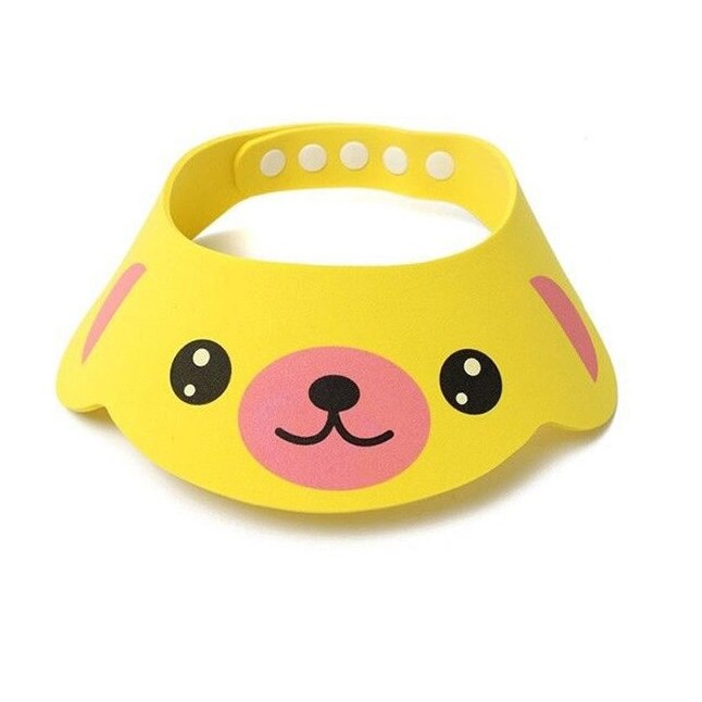 Aparatoare de sampon ajustabila pentru copil, DCH, Galbena