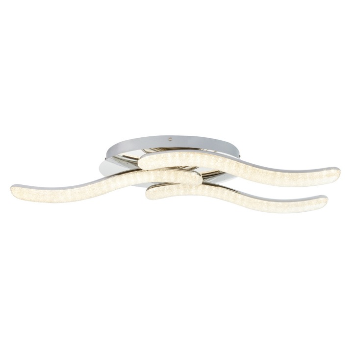 Плафон Nabro Globo, 67833-36D, Chrome, LED 36W, Топла светлина, 2460lm