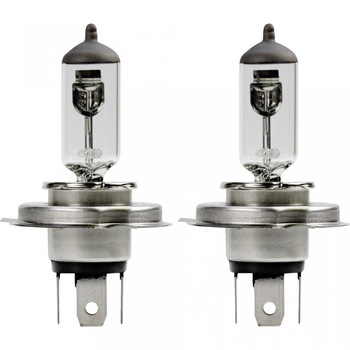 Set becuri H4 P43t White Xenon Plus 50% Aeg 60 55 W Set becuri H4 P43t White Xenon Plus 50% Aeg 60 55 W