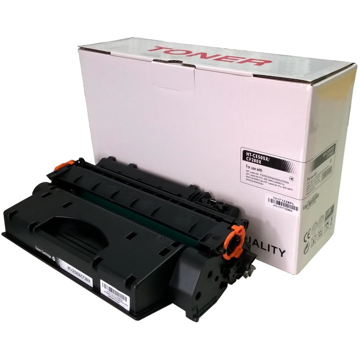 GraphiteK festékkazetta, HP CE505X / CF280X / CRG-719H kompatibilis, 6500 oldal