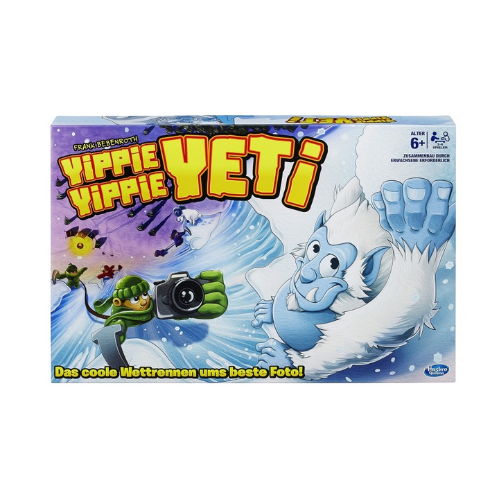 Семейна Игра Hasbro Yippie Yippie Yeti 978846 7-7-40 2-20, Холандска версия
