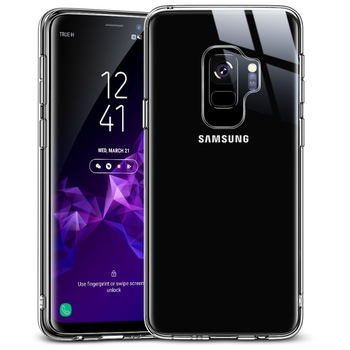 Carcasa ESR Mimic 9H Tempered Glass Samsung Galaxy S9, Clear