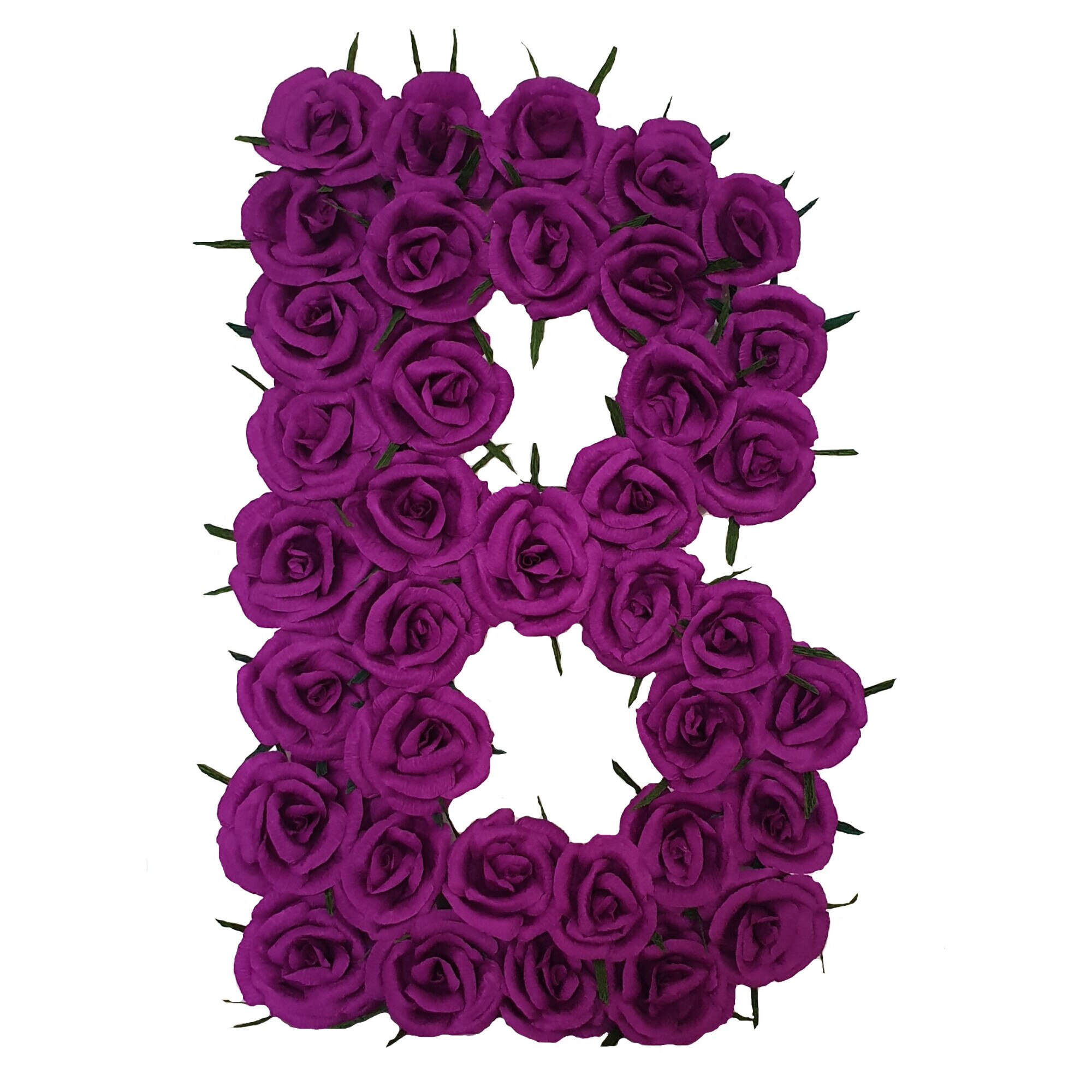 Litera volumetrica B Handmade Minis Boutique, mov