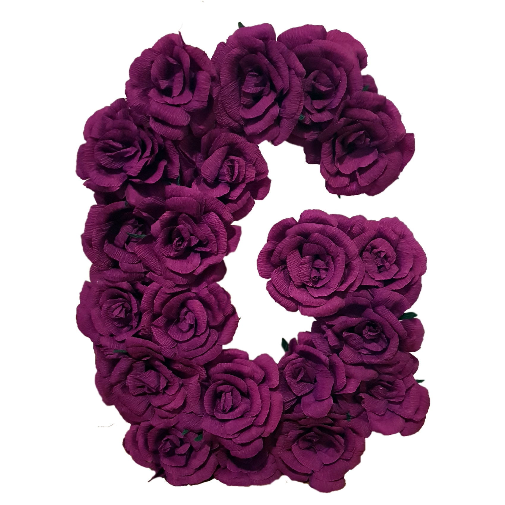 Litera volumetrica G Handmade Minis Boutique, mov