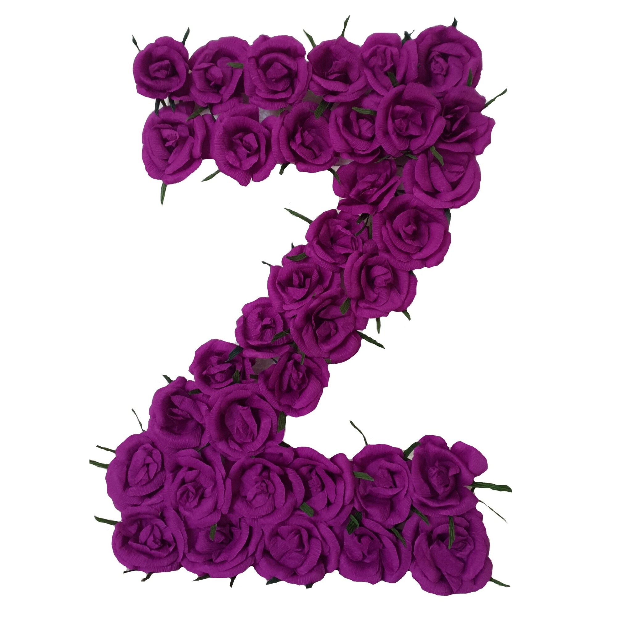 Litera volumetrica Z Handmade Minis Boutique, mov