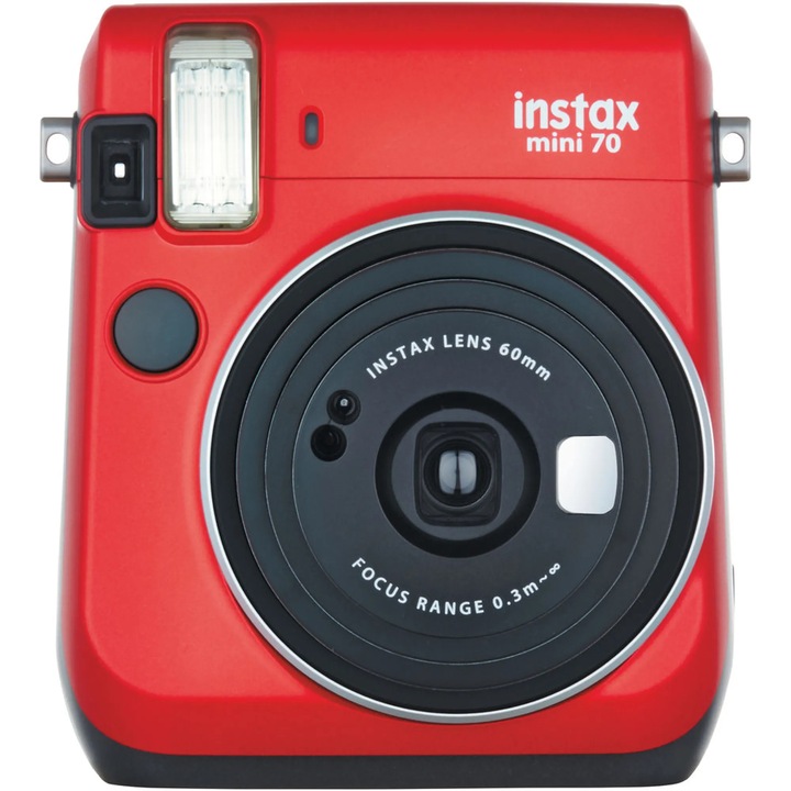Фотоапарат за моментни снимки Fujifilm Instax mini 70, Red
