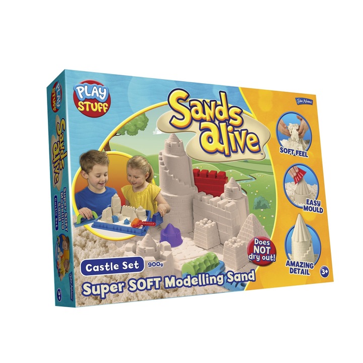 Joc creativ, John Adams, Sands Alive Sandcastles, 900g