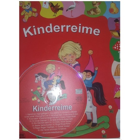 Cantece In Limba Germana Kinderreime Cd Carte 10 Pagini Cartonate Emag Ro