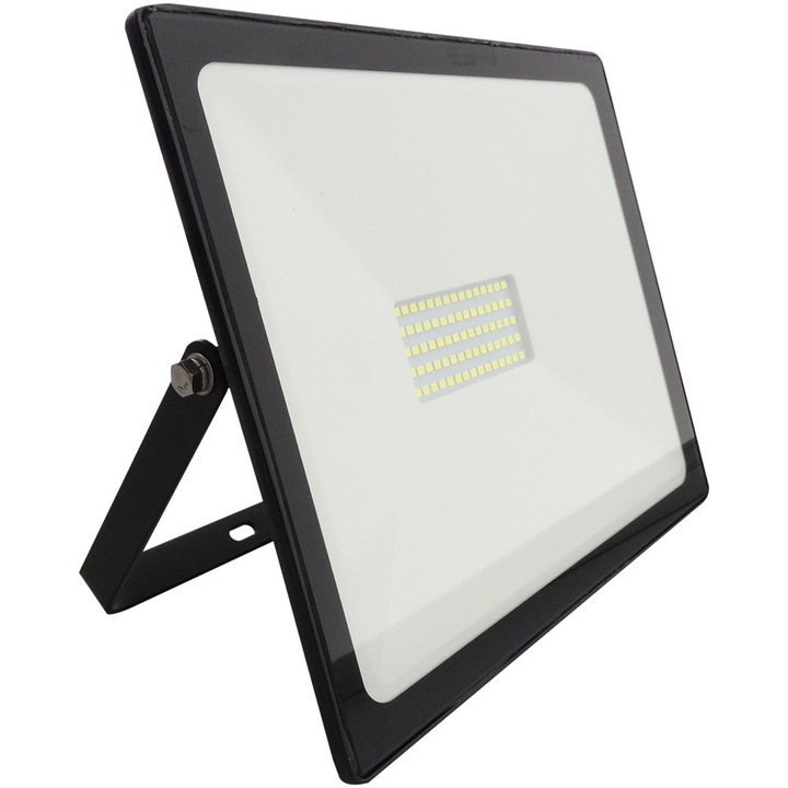 Proiector LED 50W SMD Ultra Slim Galaxy Alb Rece