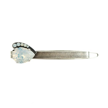 Agrafa de par placata cu Argint 925, Cristale, Forever by Roxannes - Mariana Jewellery, Alb 9011-5087SP Agrafa de par placata cu Argint 925, Cristale, Forever by Roxannes - Mariana Jewellery, Alb 9011-5087SP