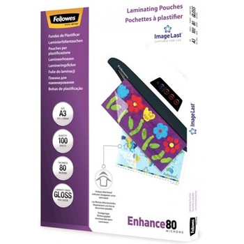 Folie pentru Laminat A3, 80 microni Folie pentru Laminat A3, 80 microni