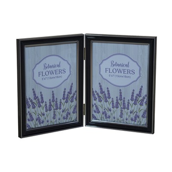 Rama foto dubla 13x18 cm, negru, - RAMA-2FOTO-4 Rama foto dubla 13x18 cm, negru, - RAMA-2FOTO-4