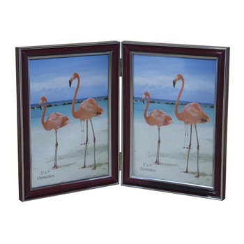 Rama foto dubla 10x15 cm, visiniu, - RAMA1015-2FOTO-3 Rama foto dubla 10x15 cm, visiniu, - RAMA1015-2FOTO-3