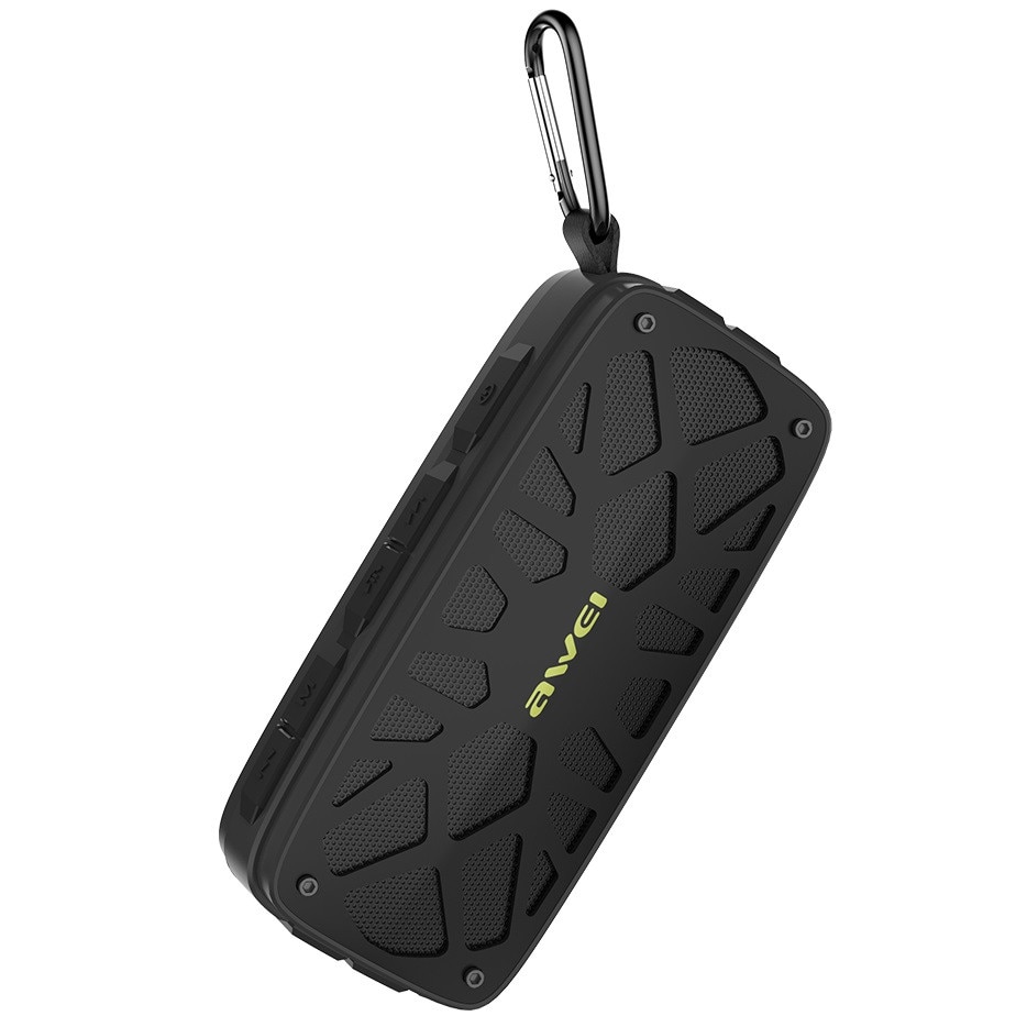 Boxa Portabila Profesionala DC-Awei, Extra Bass, Live Sound, Bluetooth, USB ,Radio FM, Micro-SD - Neagra