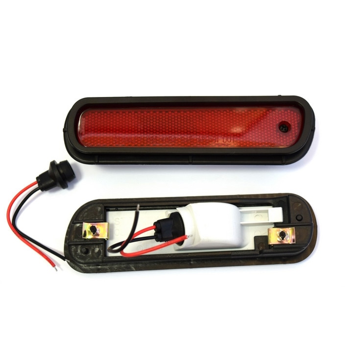 Set 2x lampa reflectorizanta iMK, Soclu de bec, 16 x 4 cm