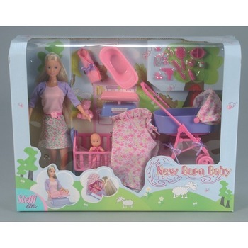 Set papusi Simba STEFFI Mama si copilul Set papusi Simba STEFFI Mama si copilul