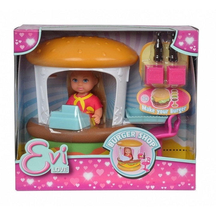 Set Simba, Papusa Evi Love, Multicolor