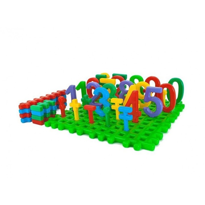 Set de constructie cifre Marioinex