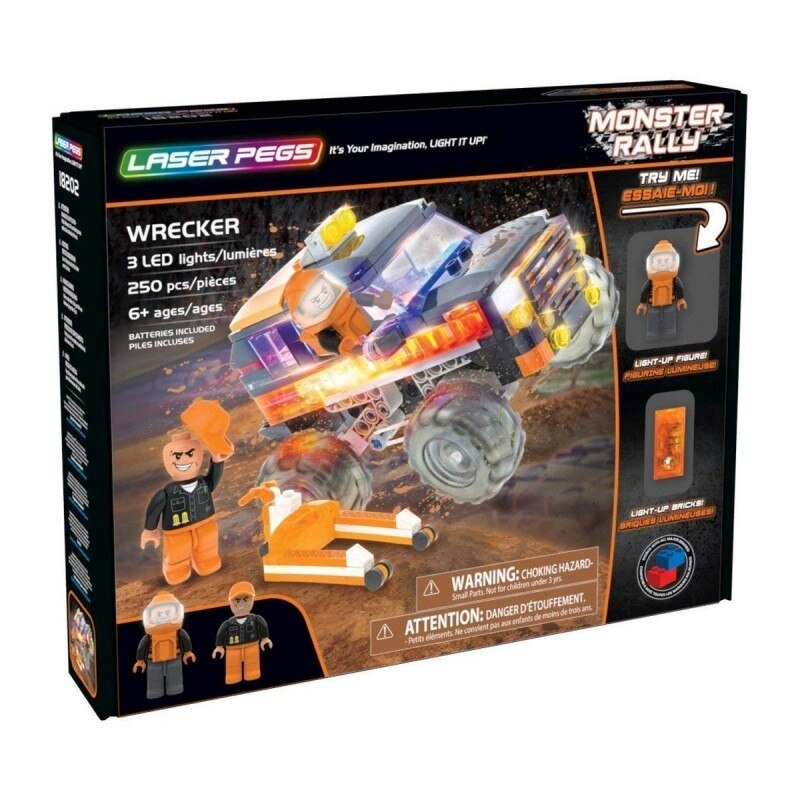 Set de constructie LASER PEGS, Wrecker, 250 piese