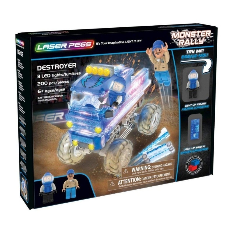 Laser pegs best sale super monster truck