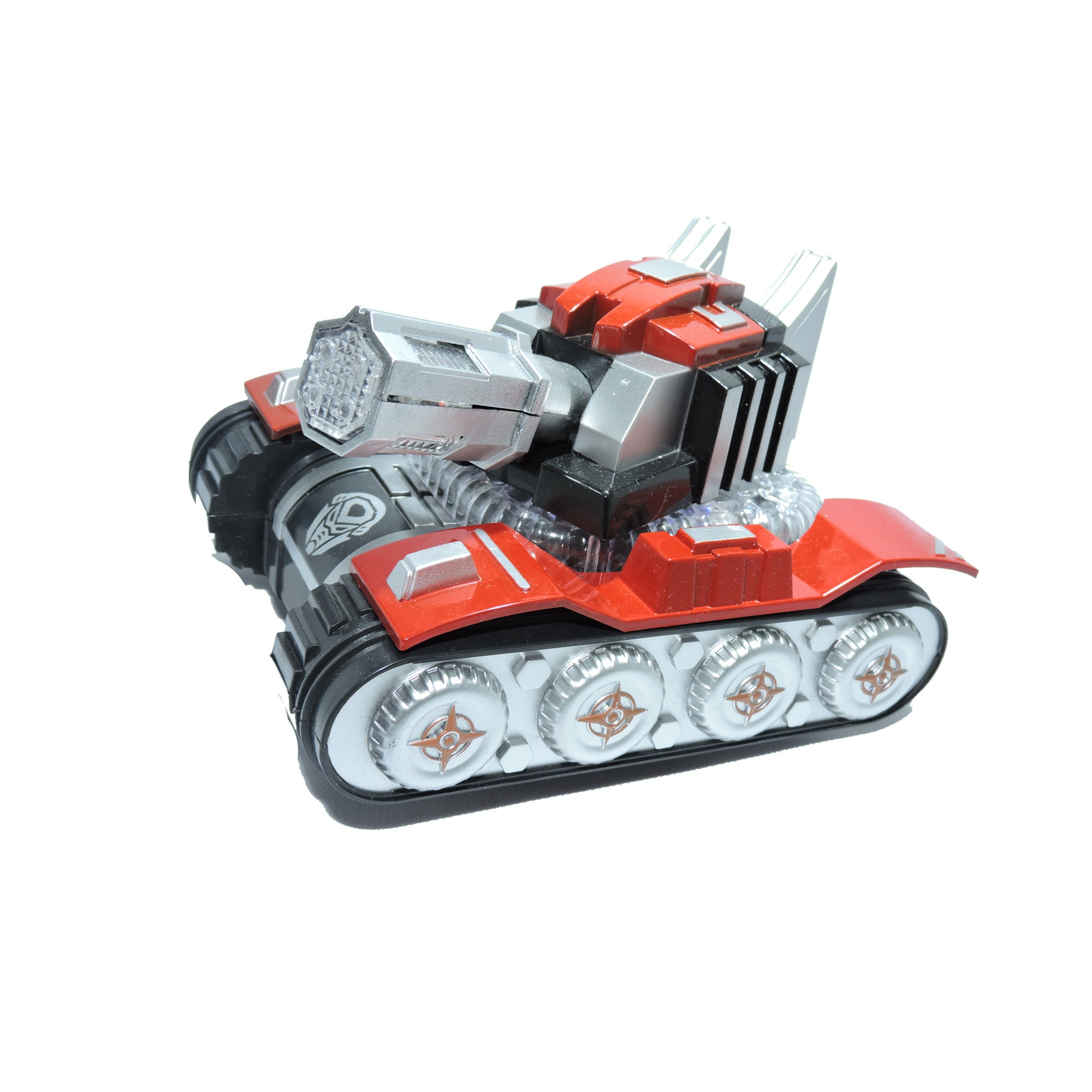 Tanc Force cu lumini functionale, sunet, roteste turela, 17 cm