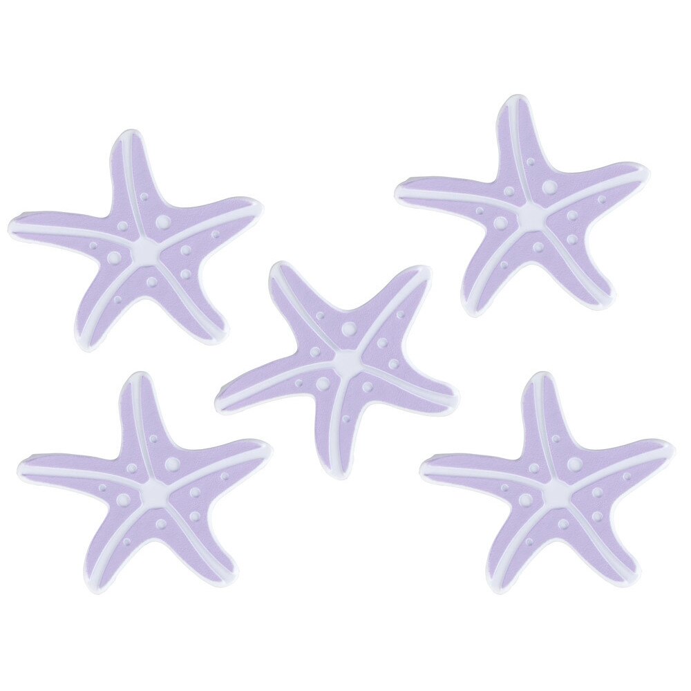 Set mini-covorase anti-alunecare baie WENKO, 5 bucati, Stele