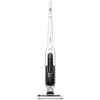 Aspirator vertical fara sac Bosch Athlet BCH6ATH25, 0.9 l, 25.2 V, Li-Ion, Sensor Bagless Technology, Negru/Alb