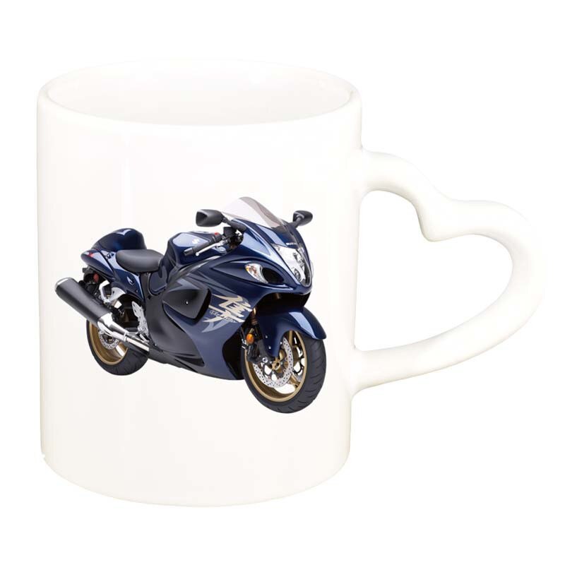 Cana Motor, alb, maner inima, 330ml, D44