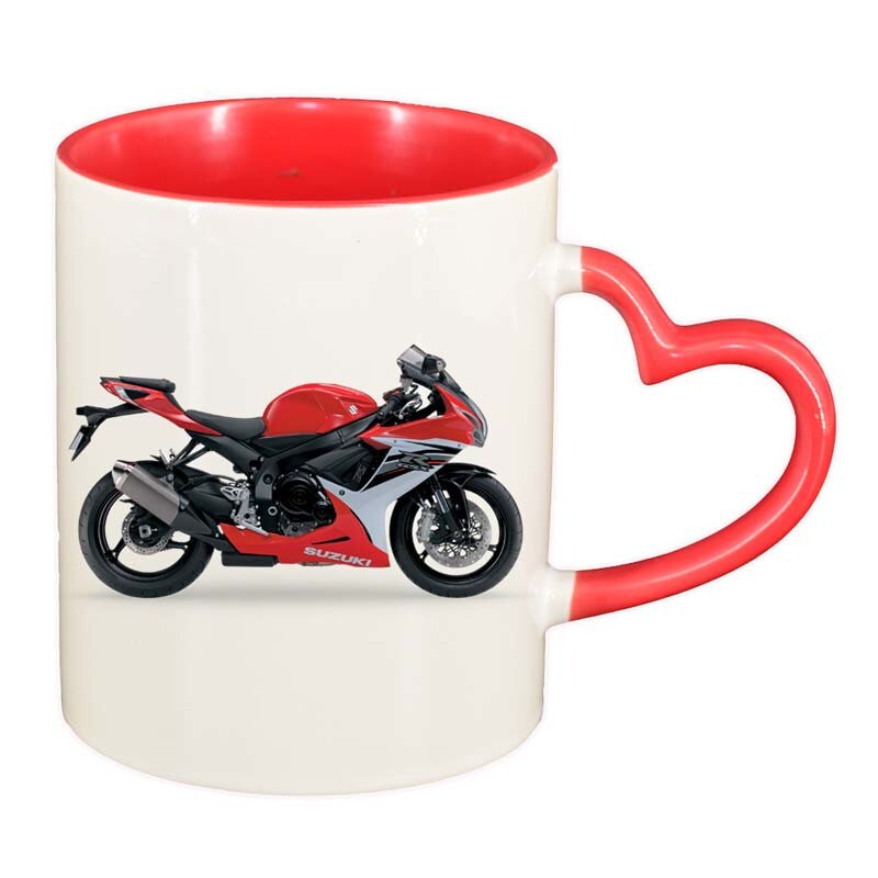 Cana Motor, interior rosu, maner inima, 330ml, D41