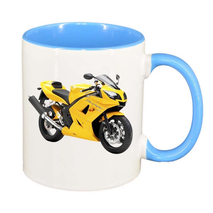 Cana Motor, interior albastru, 330ml, D42