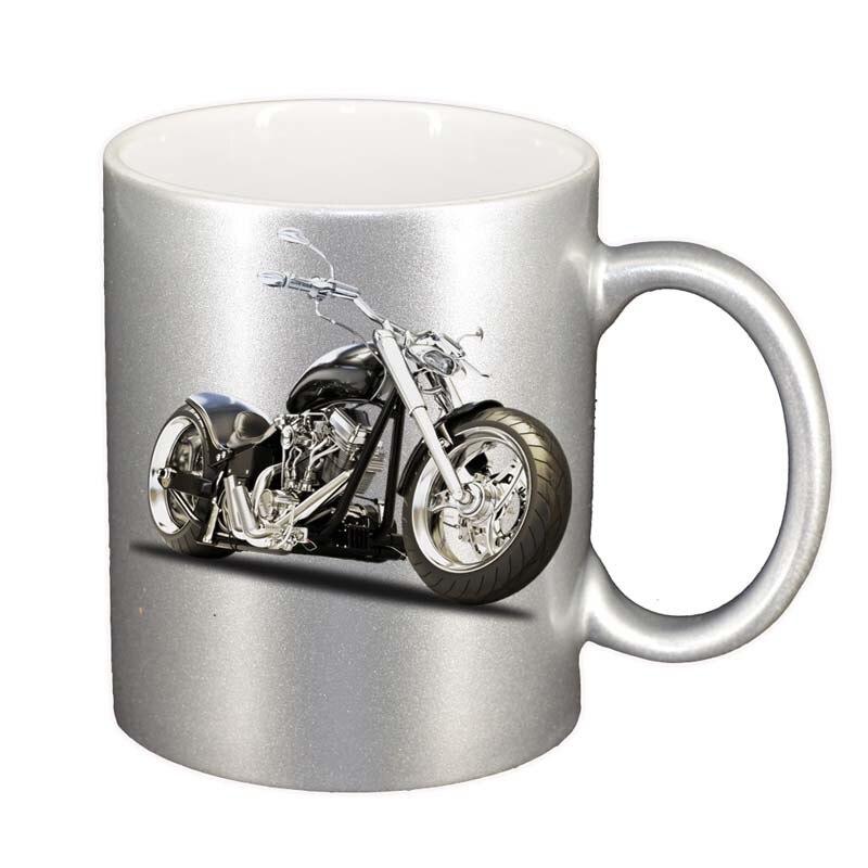 Cana Motor, argintiu sidefata, 330ml, D49