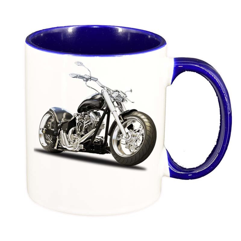 Cana Motor, interior albastru inchis, 330ml, D49