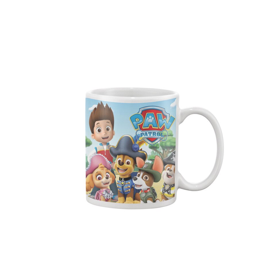Cana Paw Patrol , alba , ceramica , 330 ml