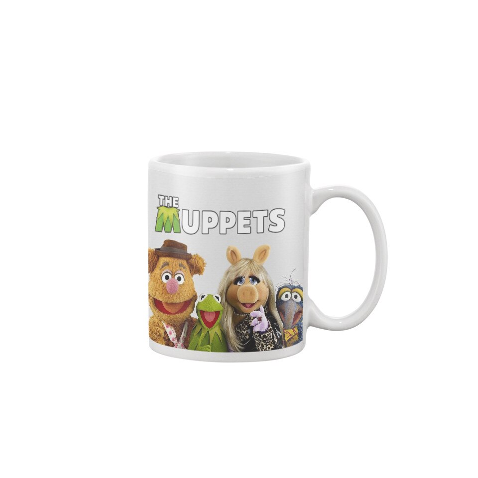 Cana Micii Muppets , alba , ceramica , 330 ml