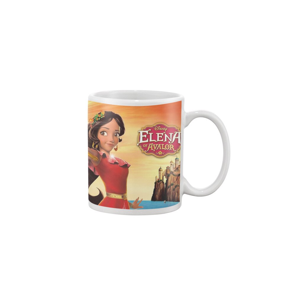 Cana Elena din Avalor , alba , ceramica , 330 ml