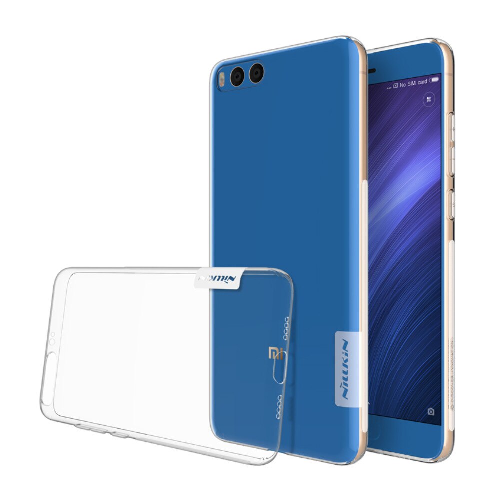 Husa din silicon Nillkin pentru Xiaomi MI Note 3, alb transparent