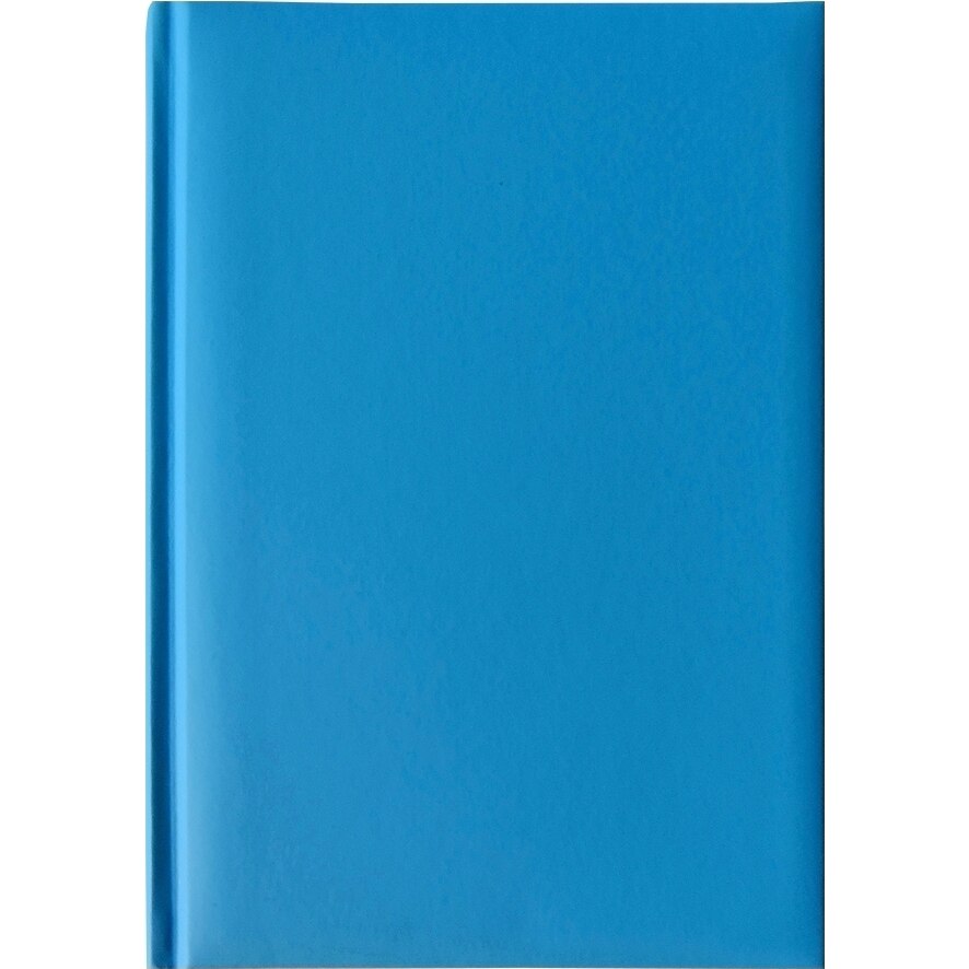 Agenda nedatata, A5, hartie offset alb, coperta turquoise