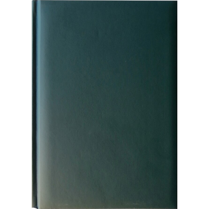 Agenda nedatata, A5, hartie offset alb, coperta verde