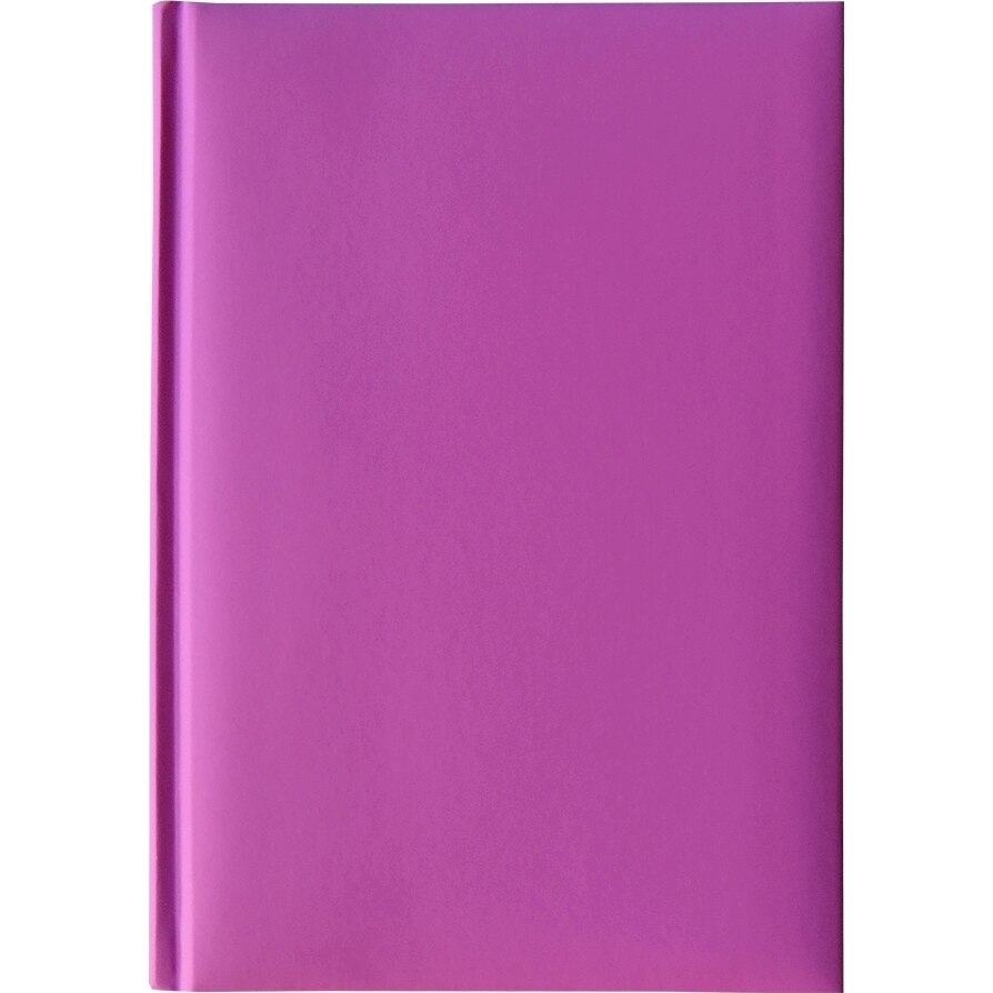 Agenda nedatata, A5, hartie offset alb, coperta fucsia